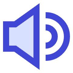 Volume Level High Icon from Sharp Duo Set