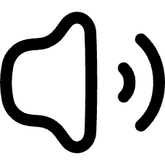 Volume Level High Icon from Flex Line Set