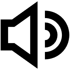 Volume Level High Icon from Sharp Remix Set