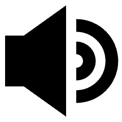 Volume Level High Icon from Sharp Solid Set