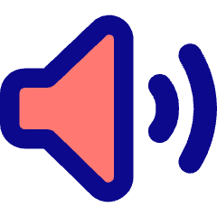 Volume Level High Icon from Core Pop Set