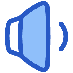 Volume Level Low Icon from Plump Duo Set