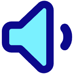 Volume Level Low Icon from Core Pop Set