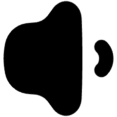 Volume Level Low Icon from Flex Solid Set