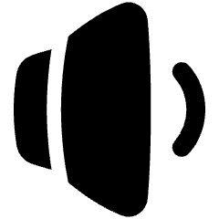 Volume Level Low Icon from Plump Solid Set