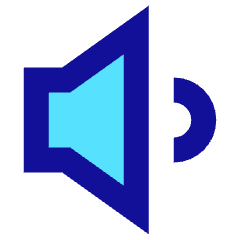 Volume Level Low Icon from Sharp Pop Set