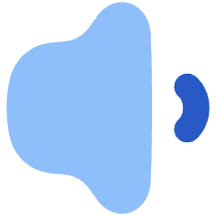 Volume Level Low Icon from Flex Flat Set