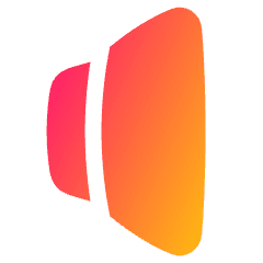 Volume Level Off Icon from Plump Gradient Set