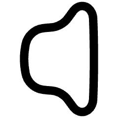 Volume Level Off Icon from Flex Line Set