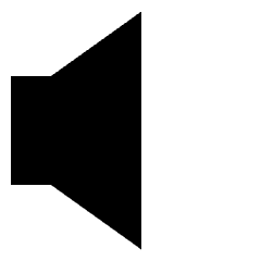 Volume Level Off Icon from Sharp Solid Set