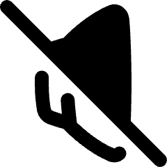 Volume Off Icon from Plump Remix Set