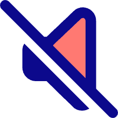 Volume Off Icon from Core Pop Set