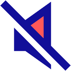 Volume Off Icon from Sharp Pop Set