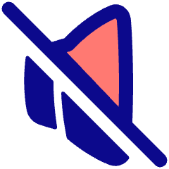 Volume Off Icon from Plump Pop Set