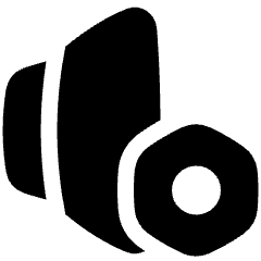 Volume Setting Bolt Nut Icon from Plump Solid Set