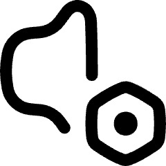 Volume Setting Bolt Nut Icon from Flex Line Set