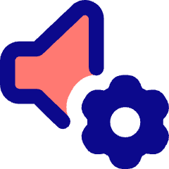 Volume Setting Gear Icon from Core Pop Set