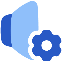 Volume Setting Gear Icon from Plump Flat Set