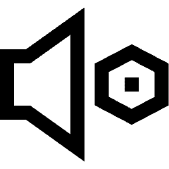 Volume Setting Icon from Sharp Line Set