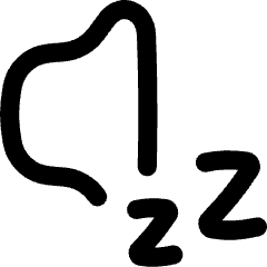 Volume Sleep Icon from Flex Line Set