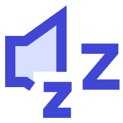 Volume Sleep Icon from Sharp Duo Set