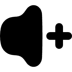 Volume Up Icon from Flex Solid Set