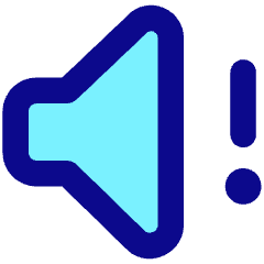 Volume Warning Icon from Core Pop Set