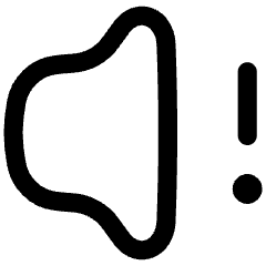 Volume Warning Icon from Flex Line Set