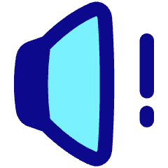 Volume Warning Icon from Plump Pop Set