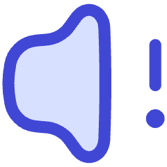 Volume Warning Icon from Flex Duo Set