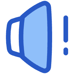 Volume Warning Icon from Plump Duo Set