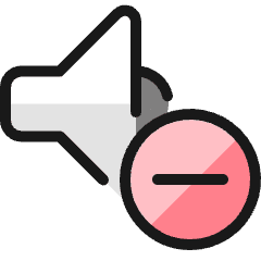 Volume Control Down 2 Icon from Ultimate Colors Set