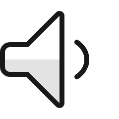 Volume Control Low Icon from Ultimate Colors Set