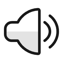 Volume Control Medium 1 Icon from Ultimate Colors Set