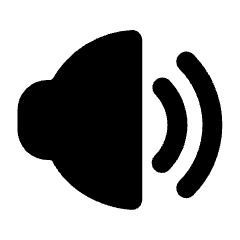 Volume Control Medium 1 Icon from Ultimate Bold Set