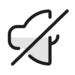 Volume Control Off 2 Icon from Ultimate Colors Set