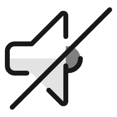 Volume Control Off Icon from Ultimate Colors Set