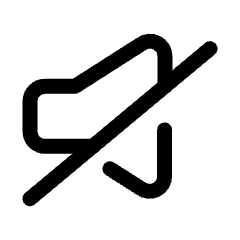 Volume Control Off Icon from Ultimate Regular Set