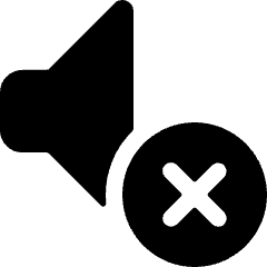 Volume Control Remove Icon from Ultimate Bold Set