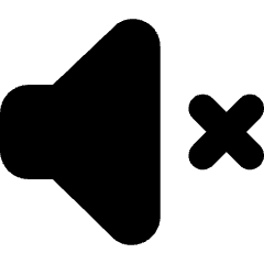 Volume Mute Icon from Core Solid Set