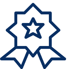 Badge Favorite Star Icon from Cyber Line Set