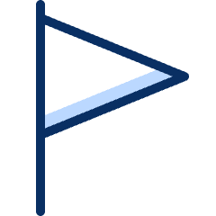 Flag 1 Icon from Cyber Duotone Set