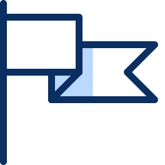 Flag 4 Icon from Cyber Duotone Set