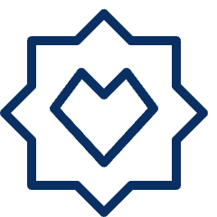 Heart Badge Icon from Cyber Line Set