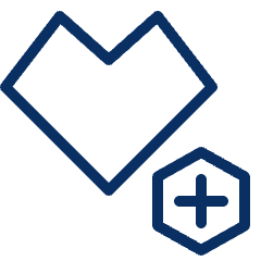 Heart Increase Icon from Cyber Line Set