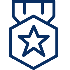 Medal Star 2 Icon from Cyber Line Set