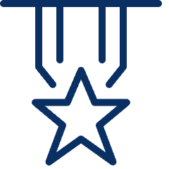 Medal Star 3 Icon from Cyber Line Set