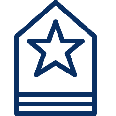 Rank Army Badge 2 Icon from Cyber Line Set