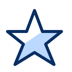 Rank Army Star 2 Icon from Cyber Duotone Set