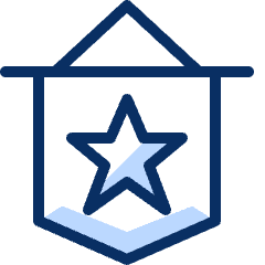 Star Flag Icon from Cyber Duotone Set